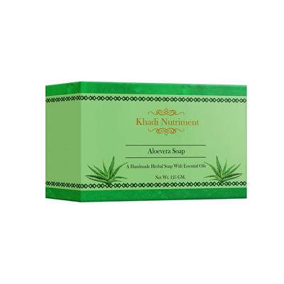 Nutriment, Khadi Nutriment Aloevera Soap 125 gm - Soaps