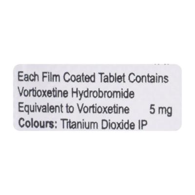 VORTICA 5 Tablet 10's - Depression-Ant