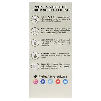 The Natural Wash Salicylic Acid Face Serum 30 ml - Lotions & Creams