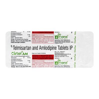 NIRTEL AM Tablet 10's - Hypertension-Ang