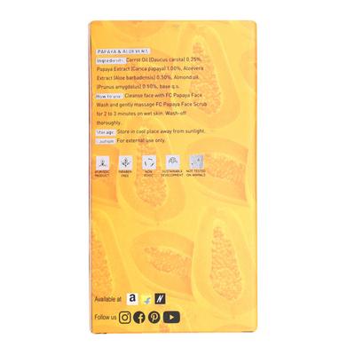 Fashion Colour Papaya Face Scrub 130 gm - Face Scrubs