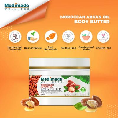 Medimade Argan Oil Body Butter (Pack of 2) 1's - Body Butter