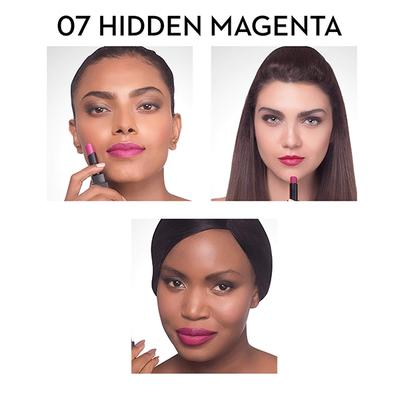 SUGAR Cosmetics Nothing Else Matter Longwear Lipstick - 07 Hidden Magenta (Magenta Pink) 3.5 gm - Lipsticks