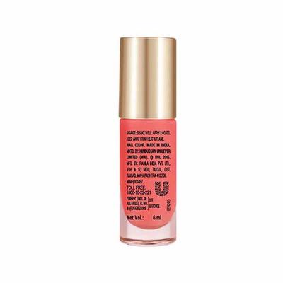 Lakme 9 to 5 Overtime Shine Colour Mauve Macaroon 6 ml - Nail Polish