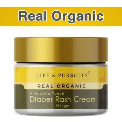 Life & Pursuits Real Organic Diaper Rash Cream 50 gm - Rash Creams