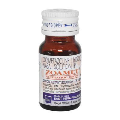 Zoamet Paediatric Nasal Drops 10ml - Nasal Congestion-Nas