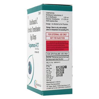 TAGAMOX KT Eye Drops 5ml - Eye Infections-Eaa