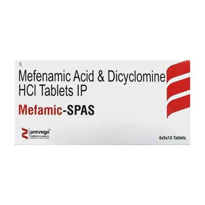 MEFAMIC SPAS Tablet 10's - Muscle Spasm-Ant