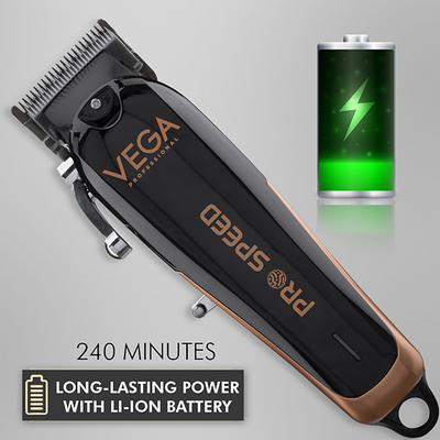 VEGA Professional Pro Speed Hair Clipper with Japanese Stainless Steel Blades, (VPPHC-07) 1's - Trimmers