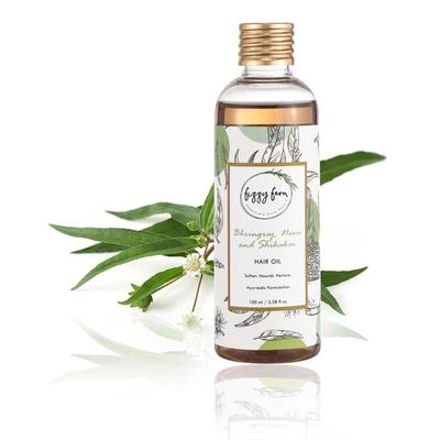 Fizzy Fern Hair Oil - Bhringraj, Neem and Shikakai 100 ml - Hair Oils