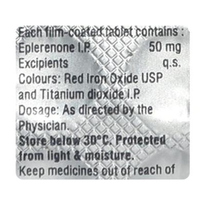 PLANEP 50 Tablet 15's - Hypertension-Diu