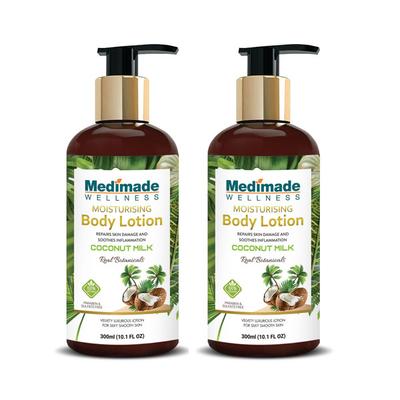 Medimade Coconut Milk Moisturizing Body Lotion (Pack of 2) 1's - Lotions & Creams