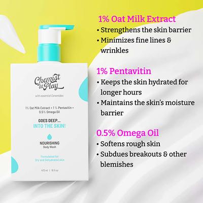 Chemist At Play Nourishing Body Wash 473 ml - Shower Gels & Body Wash