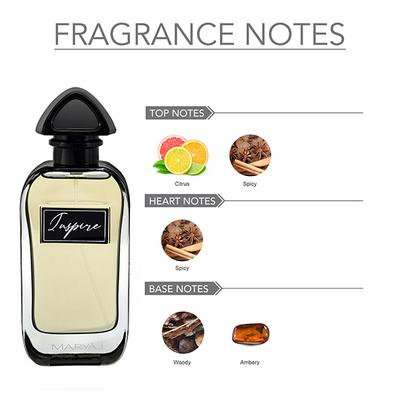 Maryaj Inspire Edp Gift For Him Scent Spray Gift For Men - Made In Dubai 90 ml - Men Perfumes (Edt/Edp)