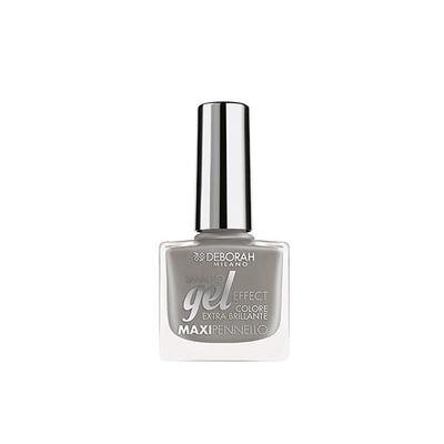 Deborah Milano Gel Effect - 44 Dark Grey Nail Polish 8.5 ml - Nail Polish