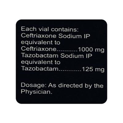 Xone XP 1.125gm Injection 1's - Bacterial Infections-Cep