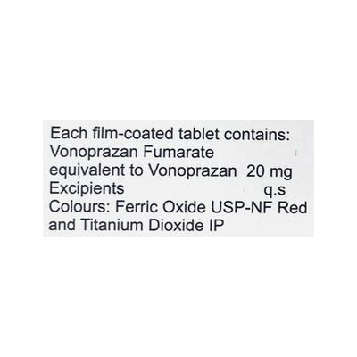 VONACID 20 Tablet 10's - General-P