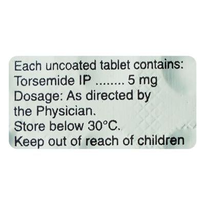 Dytor 5mg Tablet 15'S - Hypertension-Diu