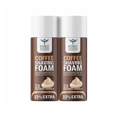 Bombay Shaving Company Coffee Shaving Foam With Coffee Extracts 2's - Shaving Foams