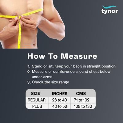 Tynor Shoulder Support (Neoprene) (36 inches - 48 inches) (Special) (J 14) - Neck/Shoulder Supports