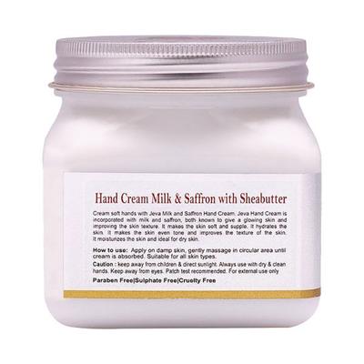 Jeva Milk and Saffron Hand Cream With Shea Butter 380 ml - Hand Creams