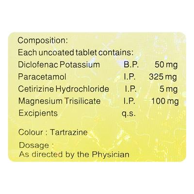 LABDIC RELIEF Tablet 10's - Pain relief-Nsa