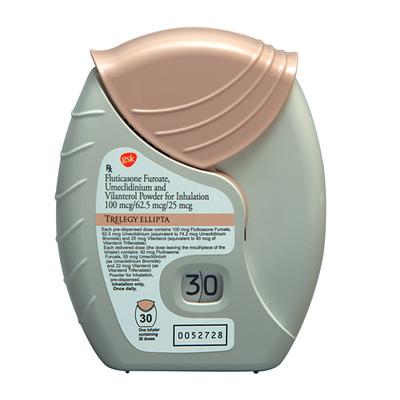 TRELEGY ELLIPTA 30md Inhaler 1's - Asthma/COPD-Ast