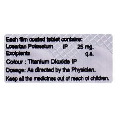 ICOSAR 25mg Tablet 10's - Hypertension-Ang