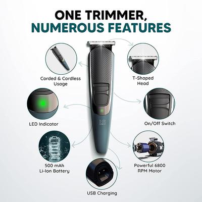 LetsShave Daily Stubble Trimmer - Hair Removal Accessories