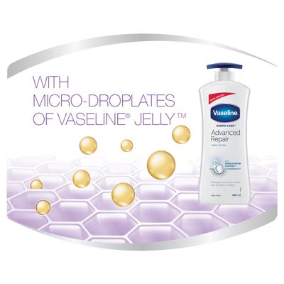 Vaseline Derma Care Advanced Repair Body Lotion 400 ml - Lotions & Creams