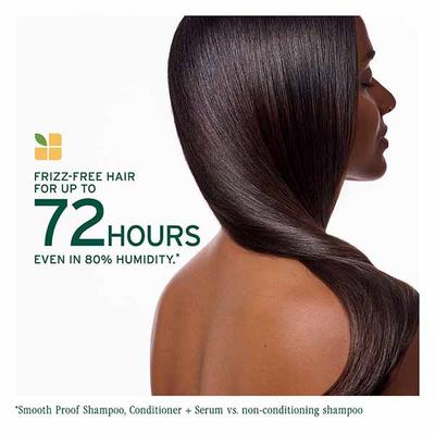 Biolage Smoothproof Anti-Frizz Shampoo with Camellia Oil and Glycerin for 72HR Frizz Control 400 ml - Shampoos