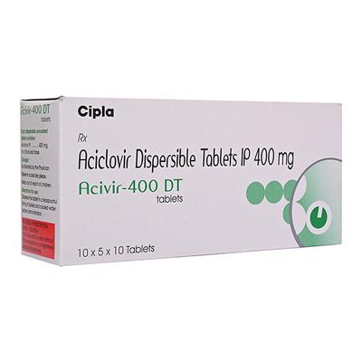 ACIVIR 400 DT Tablet 10's (se) - Viral infections-Ant