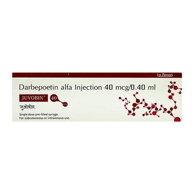 Juvobin 40mcg Injection(Pfs) 1'S - Haematopoiesis-Hae