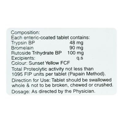 Zymoflam Tablet 10'S - Pain relief-Nsa