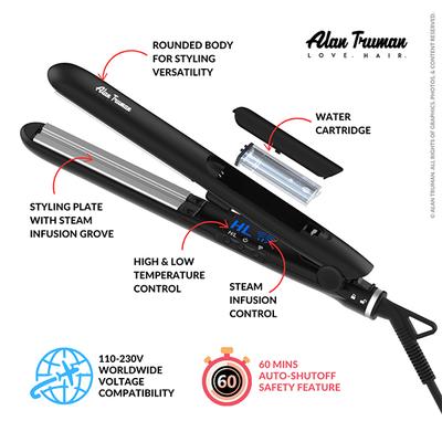Alan Truman K6 Steamo - Steam Infusion Straightener 540 g - Straighteners