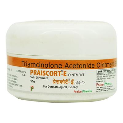 PRAISCORT E Ointment 50gm - Skin Infections-Toc