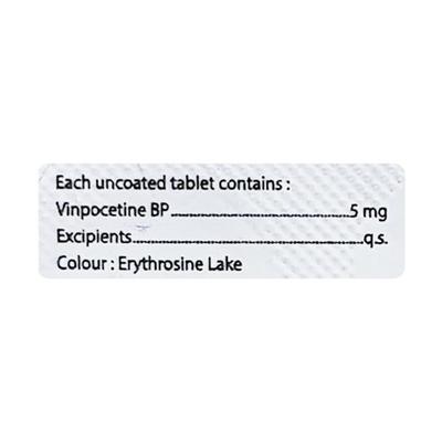 VINPOLET 5mg Tablet 10's - Nootropics And Neurotrophics