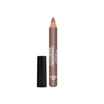 Deborah Milano Eyeshadow&Kajal Pencil - 09 Pearly Gold 2 gm - Eyeshadow, Bases & Primers
