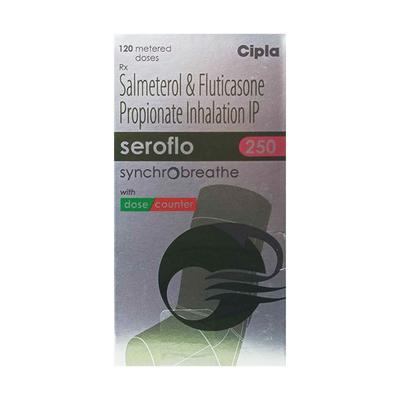 Seroflo 250 Synchrobreathe with dose counter Inhaler 120Mdi - Asthma/COPD-Ast