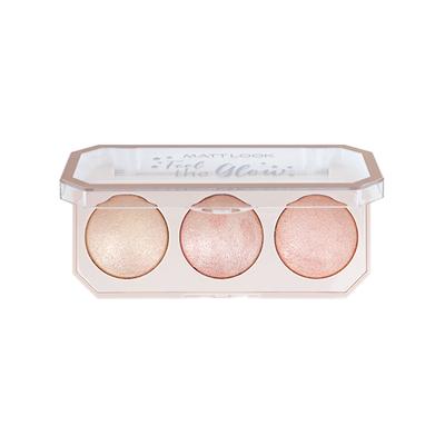 Matt Look Feel The Glow Baked Highlighter With 3 Ultimate & Extreme Pigmented Shades, Super Vibes-03 15 gm - Highlighters & Illuminators
