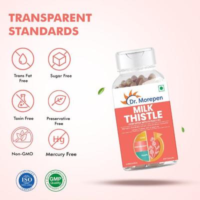 Dr. Morepen Milk Thistle Capsule 60's - Vital Health