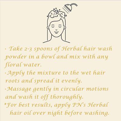 Precious & Nature's Organic Herbal Hair cleanser for Anti Dandruff and Hair fall control 75gm - Sachet/Shampoo