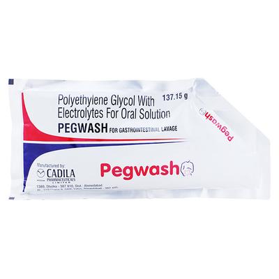Pegwash Sachet 137.15gm - Constipation-Lax