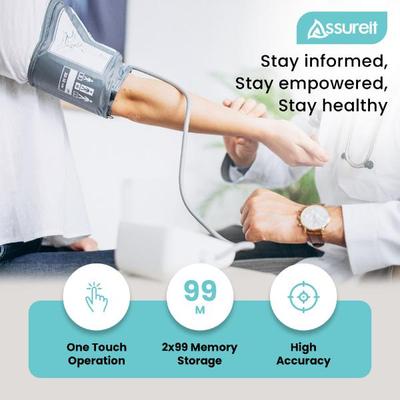 Assureit Fully Automatic Digital Blood Pressure Monitor 1's - Blood Pressure Monitor Device
