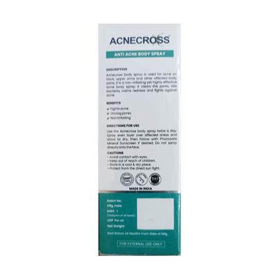 ACNECROSS ANTI ACNE BODY Spray 50ml - Acne-Oth