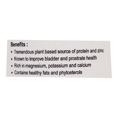 Nutting Else Raw Pumpkin Seeds 250 gm - Nutritional Bars