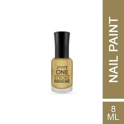 Jaquline USA One Stroke Premium Nail Enamel Golden Treasure J19 8 ml - Nail Polish