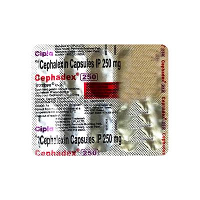 Cephadex 250mg Capsule 10'S - Bacterial Infections-Cep