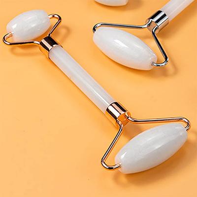Kazarmaa Jade roller - Face Massager (White) 70 gm - Massagers
