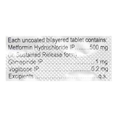 Glucoryl MV 1 Tablet 15'S - Diabetes-Ant